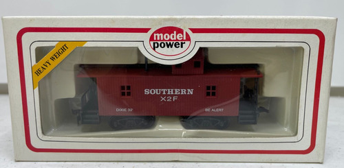 Model Power Wood Caboose X2f Ho Scale Vagon Tren Electrico