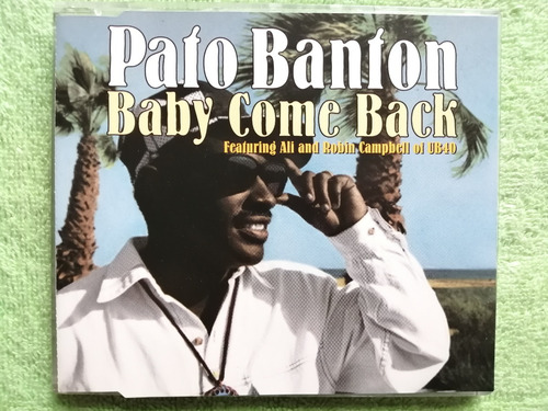 Eam Cd Maxi Single Pato Banton & Ub40 Baby Come Back 1994 