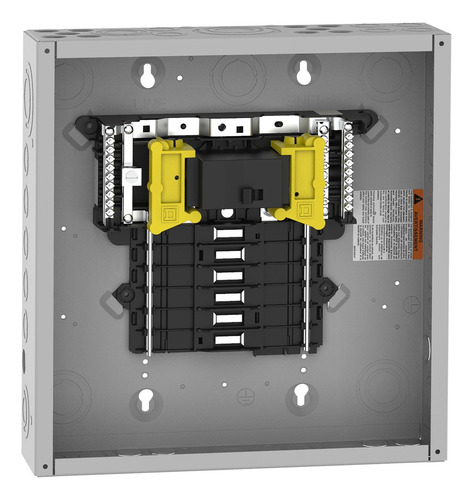 Qo Centro Carga 12 P 1f 3h Mb 100a Pon Color Gris