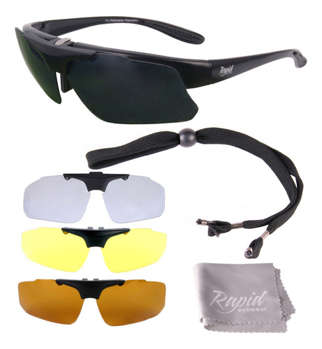 Rapid Eyewear Pro Performance Plus Rx Sports - Gafas De Sol.