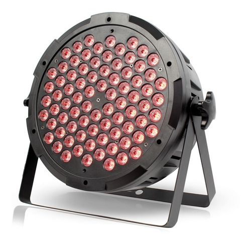 Imagen 2 de 5 de Cañon Led Par 80 Led X 3w Full Color Rgb - Steelpro