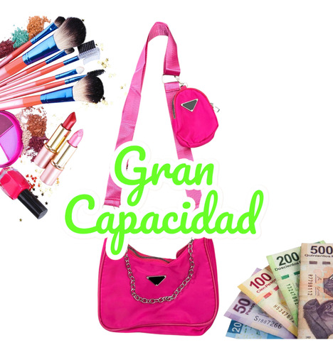 Bolsa Crossbody Bandolera Bolso Con Monedero Correa Style