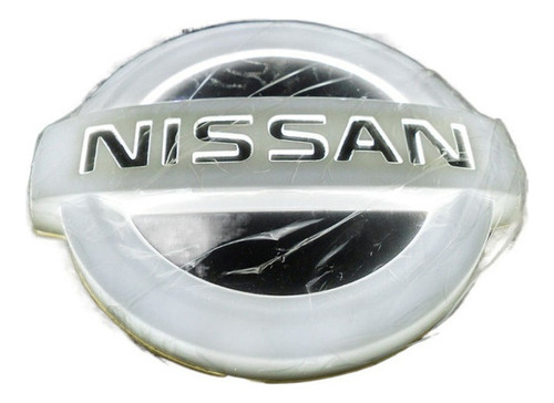 Adecuado For Nissan 4d Led Logo Luz Blanca 11.7 * 10 Cm V 1