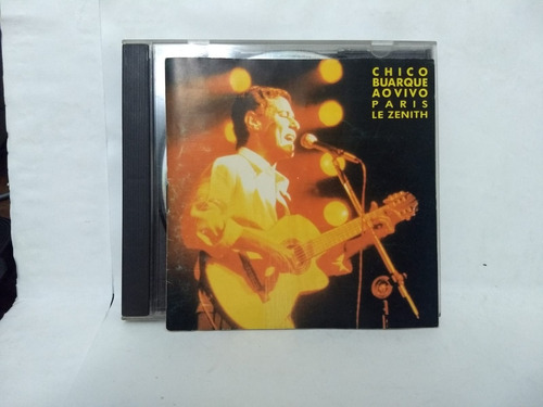 Chico Barque- Ao Vivo Paris (cd, Brasil) Impecable