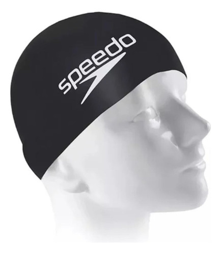 Touca Natação Speedo Big Cap Preto