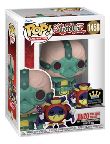 Jinzo With Time Wizzard Funko Pop Yu-gi-oh 1458 Yugi