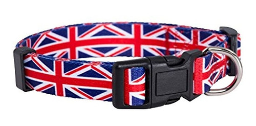 Union Jack Perro Collar Bandera De Reino Unido Perro Collar