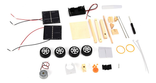 Conjunto De Motor Eléctrico, Kit De Energía Solar, Bricolaje
