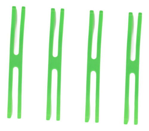 Bandas De Goma De Silicona En Forma De H, Bandas Verde