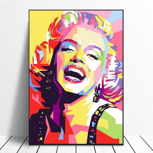 Cuadro Decorativo Estrella Marilyn Monroe Pop Art 40x60cm