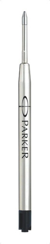 Repuesto Quinkflow Parker - Unidad  Color de la tinta Negro Color del exterior Plateado