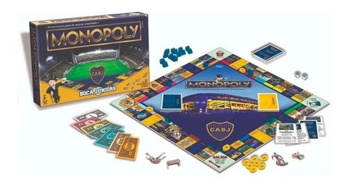 Monopoly Boca Juniors Juego De Mesa 20002