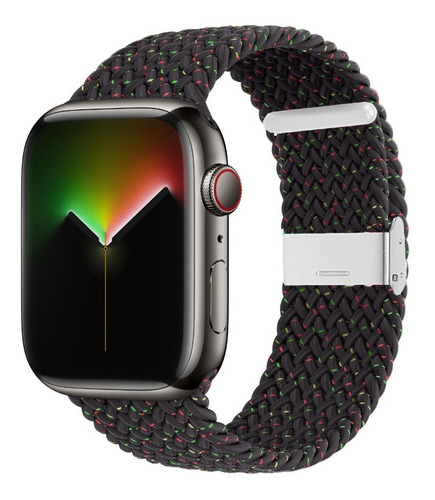 Pulseira Trançada Pride Para Apple Watch 38mm 40mm 42mm 44mm