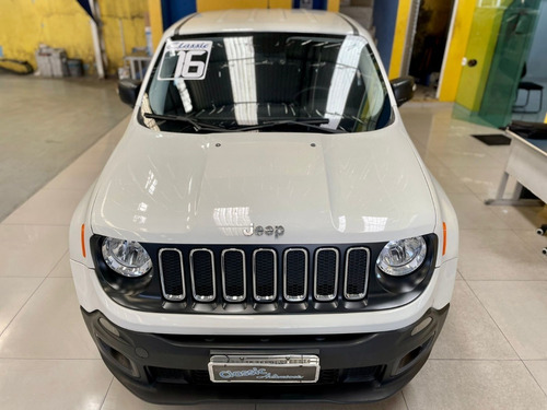 Imagem 3 de 12 de Baixo Km! Jeep / Renegade Sport 1.8 Flex 2016
