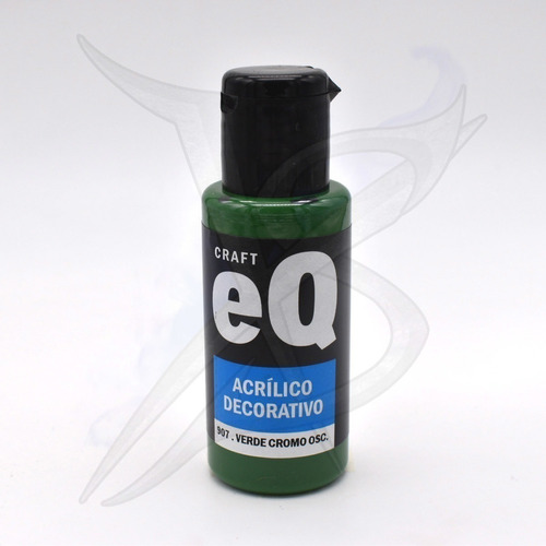 Acrilico - Eq Arte 50 Cc Verde Cromo Oscuro - Xion Store