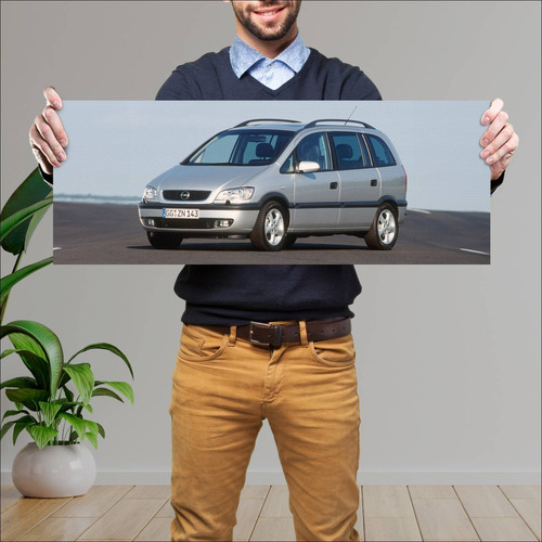 Cuadro 30x80cm Auto 1999 Opel Zafira Auto 313