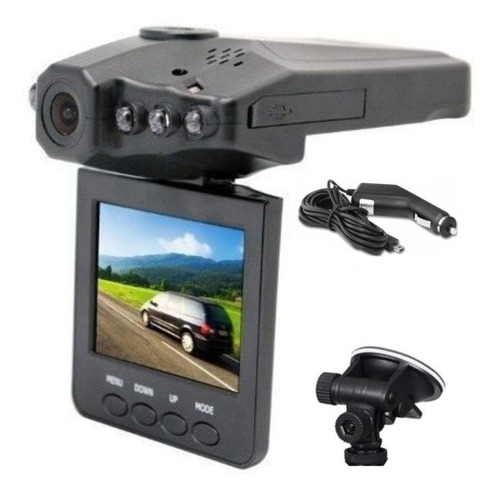 Camera Filmadora Automotiva Veicular Hd Dvr Tela 2.5