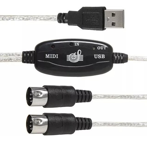 Cable Midi Usb A Usb Portatil 
