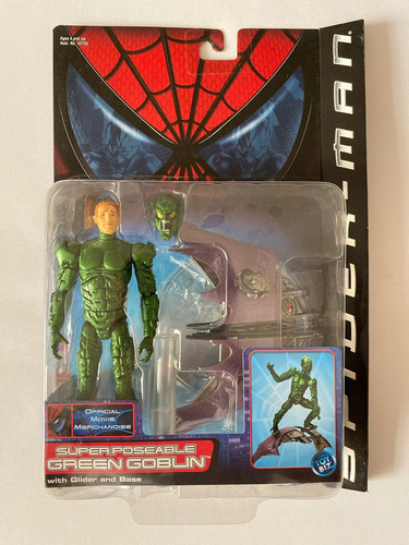 Superposeable Green Goblin Sam Raimi Movie Toybiz 2001 6pulg (Usado)