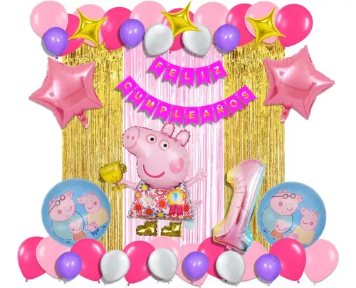 Kit de globos La Peppa Pig