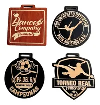 Comprar Medallas Deportivas Personalizadas Fibro Laminado Pack X100