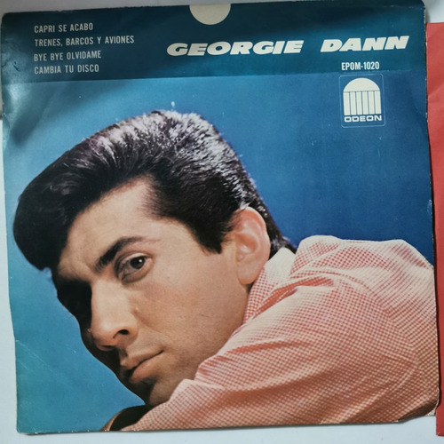 Disco 45 Rpm: George Dann- Capri Se Acabo (Usado)