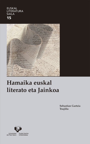 Hamaika Euskal Literato Eta Jainkoa (libro Original)