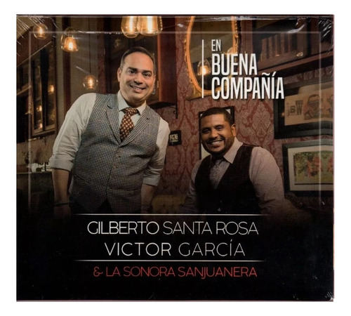 Cd En Buena Compañia Gilberto Santa Rosa Victor Garcia