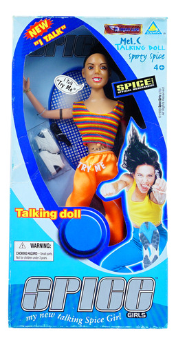 Toymax Spice Girls Mel C Talking Doll 1999 Edition