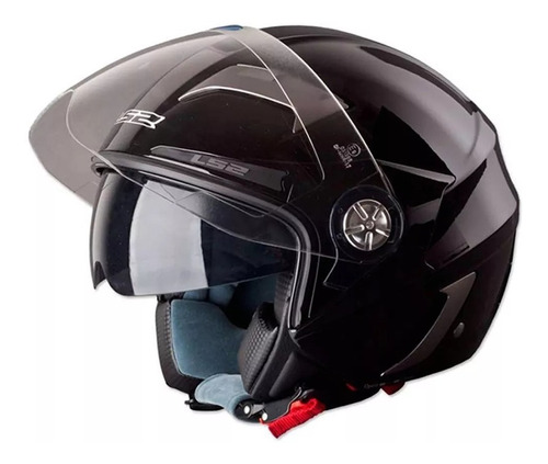 Casco Ls2 Stroke Doble Visor Semi Integral Tienda Fisica