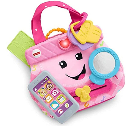 Fisher-price Laugh & Learn My Smart Bolso, Rosa, Juguete Mus