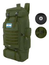 Comprar Mochila Camping Mochilero Litros 70 Camping Trekking +envio Verde