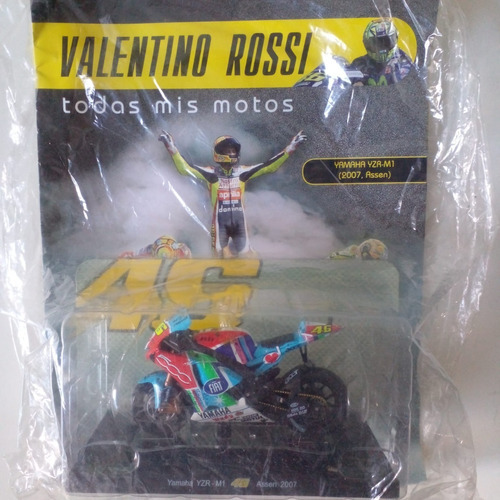 Colección Motos Valentino Rossi N 10. Yamaha Yzr M1 Assen   
