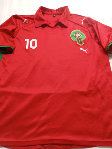 Camiseta De Fútbol De Selección De Marruecos Puma 2013 