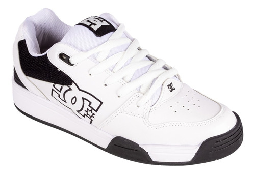 Zapatillas Dc Versatil Rs White Black Original (c/3 Fijas)