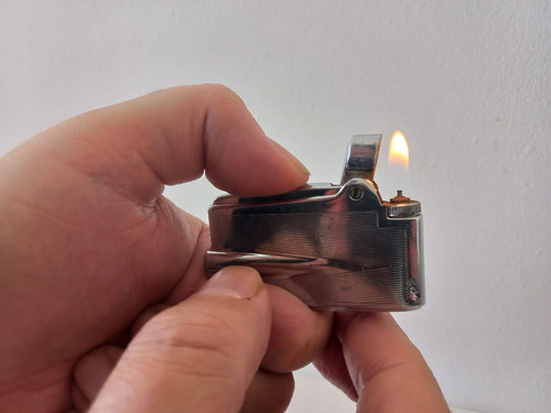 Antiguo Encendedor Ronson Varaflame Funcionando Impecable