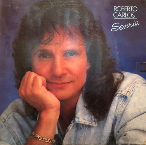 Disco Lp - Roberto Carlos / Sonríe. Album (1989)