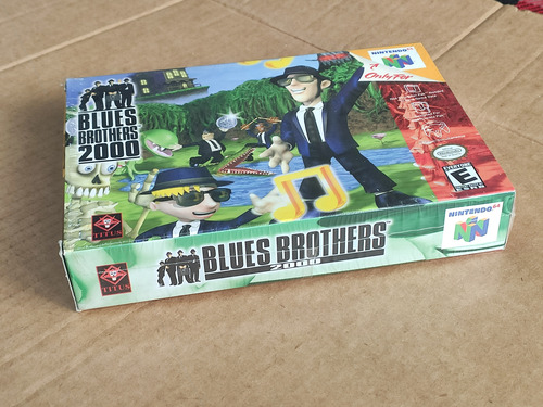 Blues Brothers 2000 -- 100% Original -- Nintendo 64 / N64 #2 (Usado)