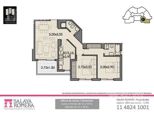 Imagen 17 de 18 de Departamento De 3 Ambientes A Estrenar