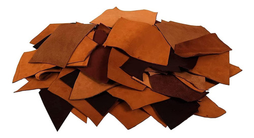 Leather Scrap Crafts - 1 Libra De Chatarra De Cuero  Piezas