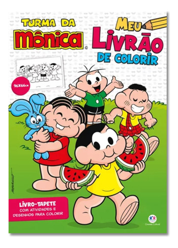 Meu Livrão De Colorir: Turma Da Mônica, De Paloma Blanca Alves Barbieri. Série Turma Da Mônica, Vol. 1. Editora Ciranda Cultural, Capa Mole, Edição 1, 2020 Em Português, 2020