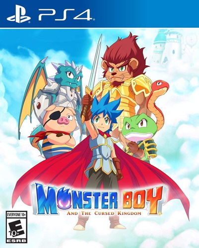 Monster Boy And The Cursed Kingdom Fisico Nuevo Ps4 Dakmor