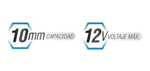 Imagen 4 de 6 de Taladro Perutor 12v 2 Baterias Maletin Thunderplus Tl01208