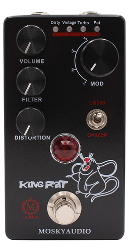 Pedal De Guitarra Mosky King Rat | Distortion, Fuzz, Proco