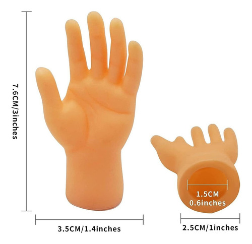 Yolococa Tiny Hands - Marionetas De Dedo Pequeño Para Manos