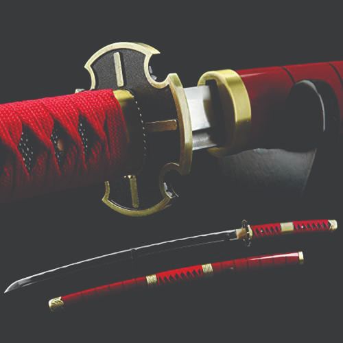 Espada Katana Zoro Cosplay Sandai Kitetsu One Piece 1:1