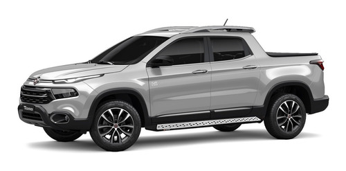 Imagem 5 de 5 de Estribo Fiat Toro 2016 A 2018 Aluminio Prata Keko K2 My Way