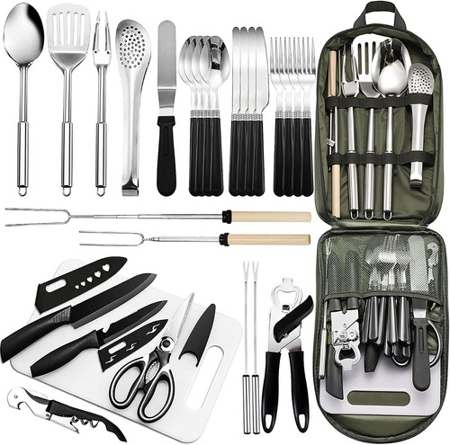 Utensilios De Cocina Portátil Para Acampar Viajes Picnics