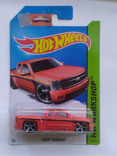 Hot Wheels  Chevy Silverado Rojo 249/250