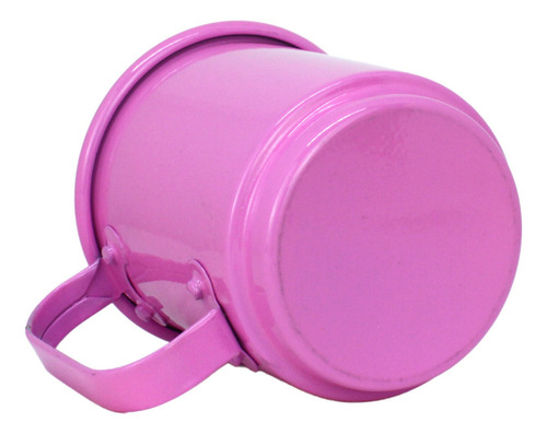 Caneca De Alumínio 400ml Para Sublimação Premium 10 Unidades Cor Rosa Bb